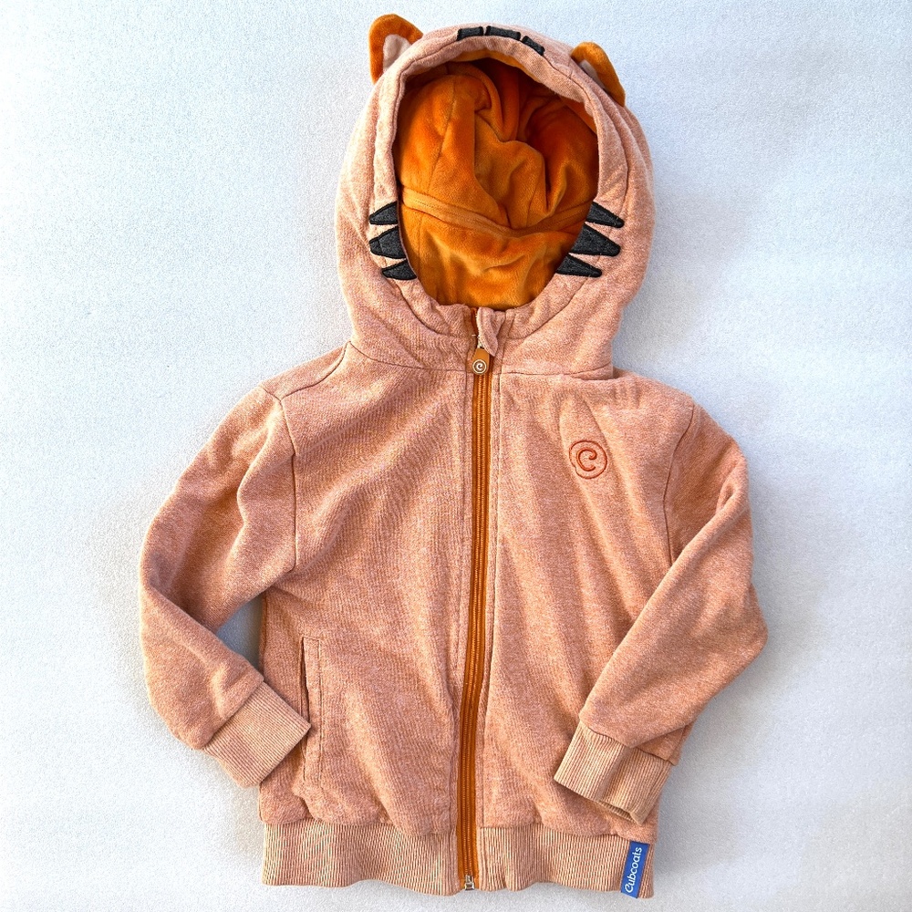 Cubcoats Tomo The Tiger 2-in-1 Stuffed Animal Hoodie